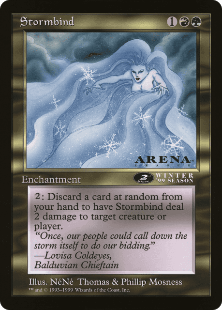 Stormbind (64) — Oversized League Prizes
