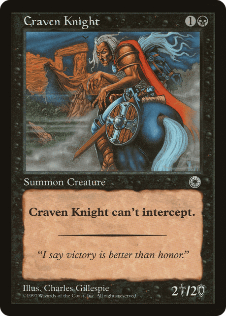 Craven Knight (85) — Portal