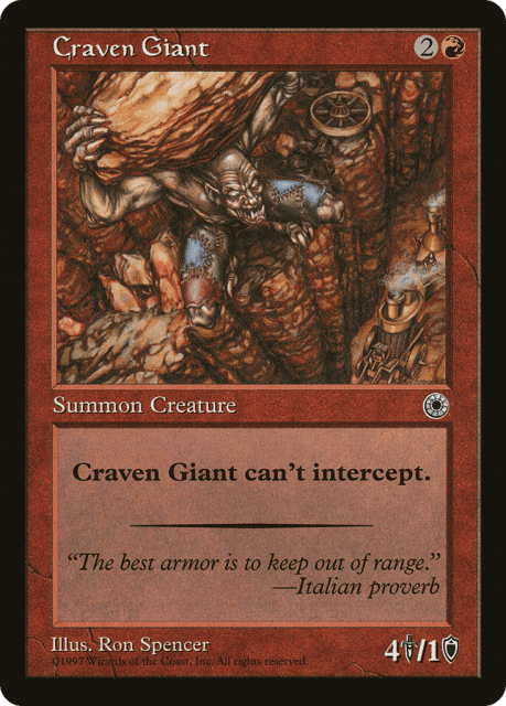 Craven Giant (121) — Portal