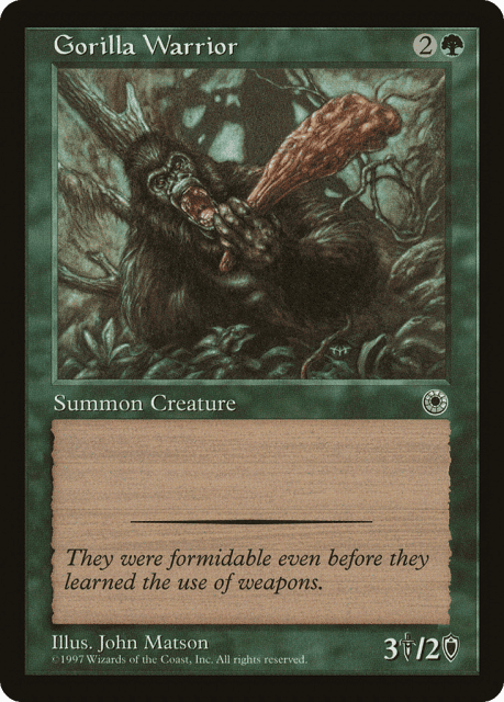 Gorilla Warrior (168) — Portal