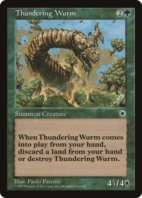 Thundering Wurm (189) — Portal