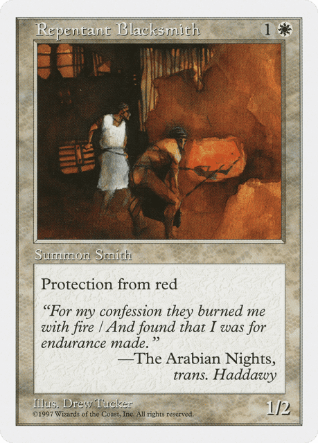 Repentant Blacksmith (54) — Fifth Edition