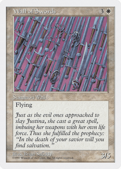 Wall of Swords (67) — Fifth Edition