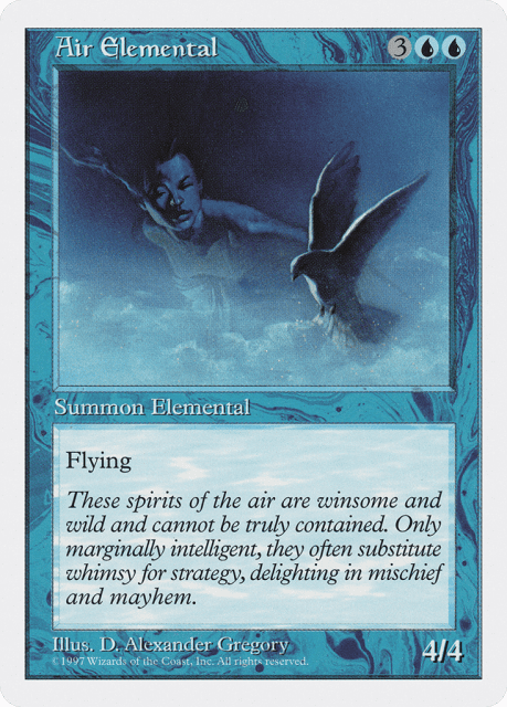 Air Elemental (71) — Fifth Edition