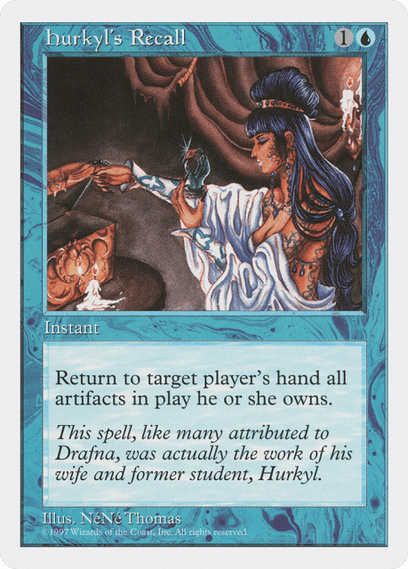 Hurkyl's Recall (93) — Fifth Edition