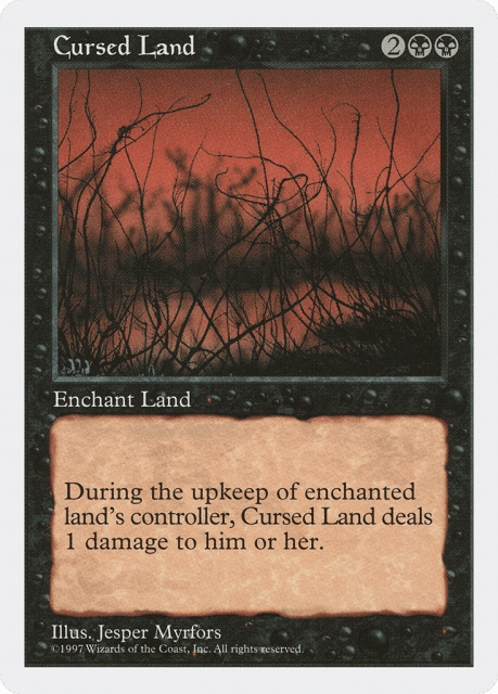 Cursed Land (152) — Fifth Edition