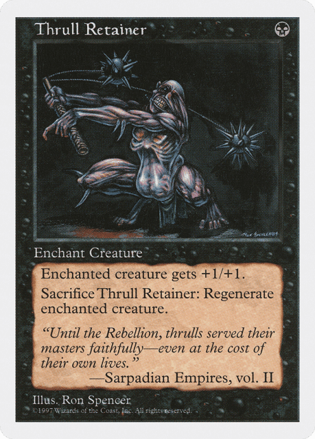 Thrull Retainer (198) — Fifth Edition
