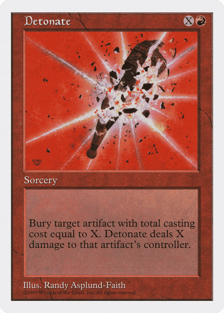 Detonate (218) — Fifth Edition
