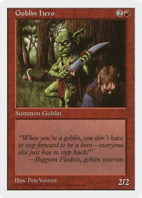 Goblin Hero (235) — Fifth Edition