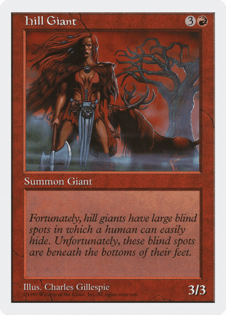 Hill Giant (239) — Fifth Edition