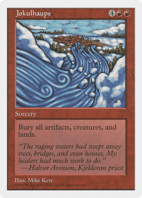 Jokulhaups (246) — Fifth Edition