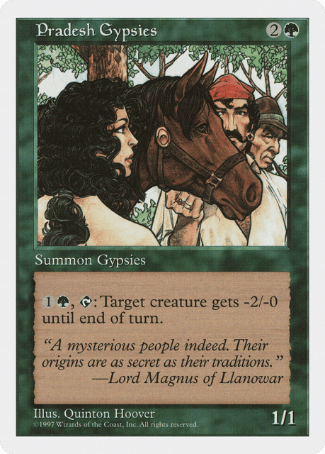 Pradesh Gypsies (317) — Fifth Edition