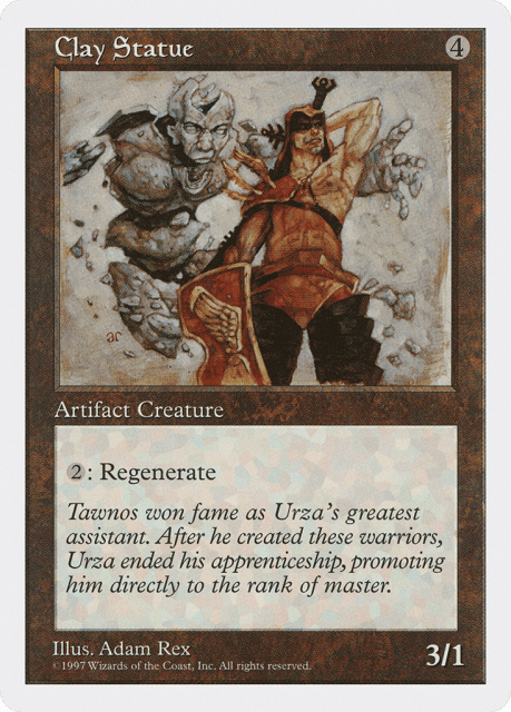 Clay Statue (355) — Fifth Edition