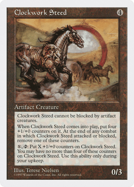 Clockwork Steed (357) — Fifth Edition