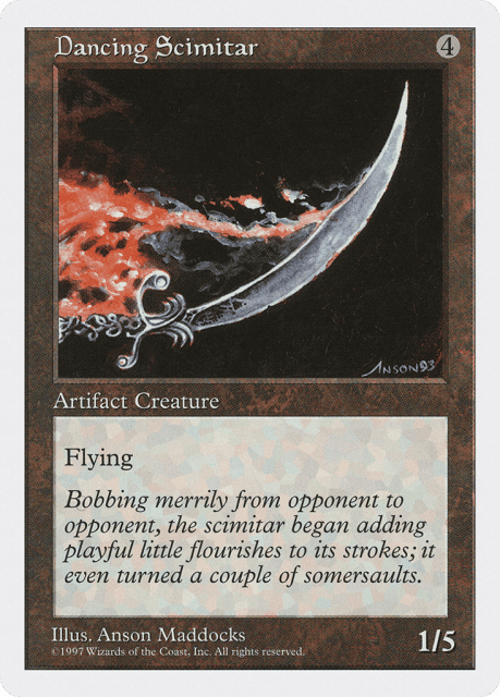 Dancing Scimitar (362) — Fifth Edition