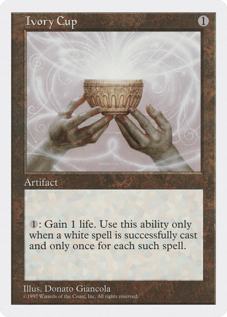 Ivory Cup (380) — Fifth Edition