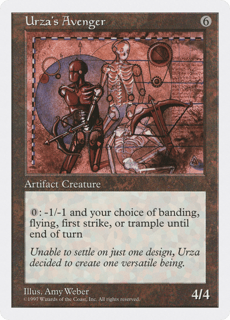 Urza's Avenger (405) — Fifth Edition