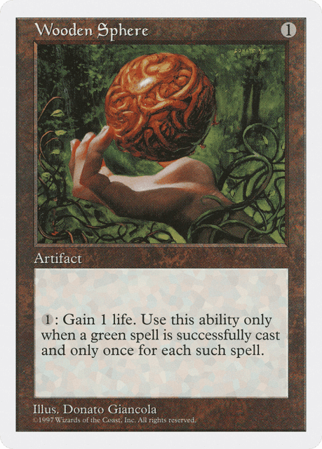 Wooden Sphere (409) — Fifth Edition