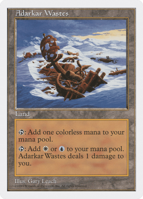 Adarkar Wastes (410) — Fifth Edition