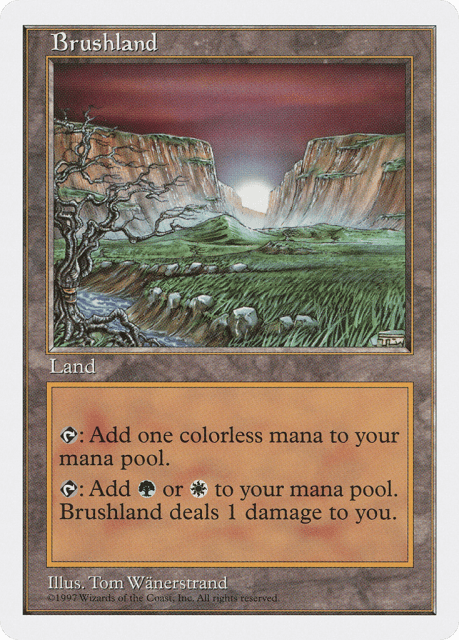 Brushland (412) — Fifth Edition
