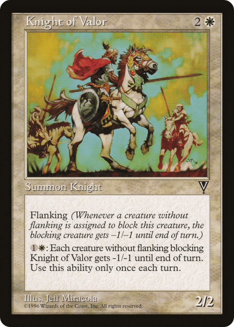 Knight of Valor (11) — Visions