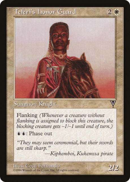 Teferi's Honor Guard (22) — Visions