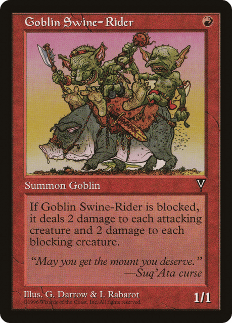 Goblin Swine-Rider (81) — Visions