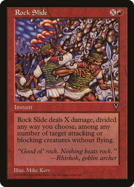 Rock Slide (92) — Visions