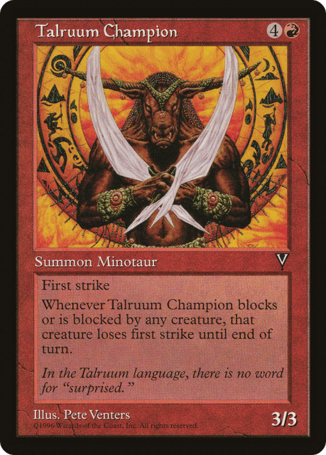 Talruum Champion (97) — Visions