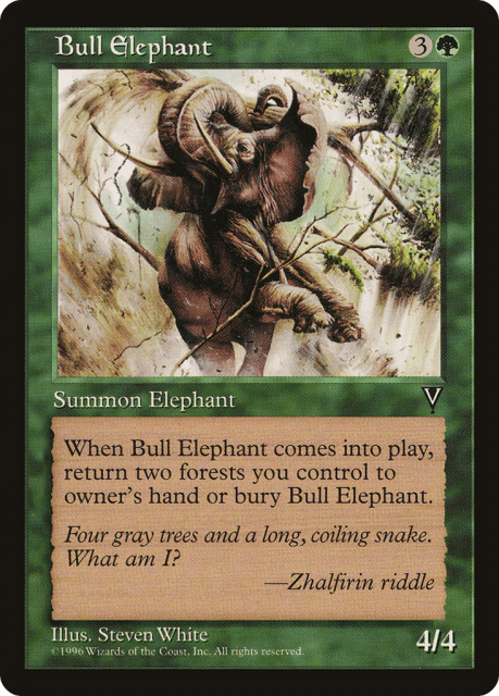 Bull Elephant (101) — Visions