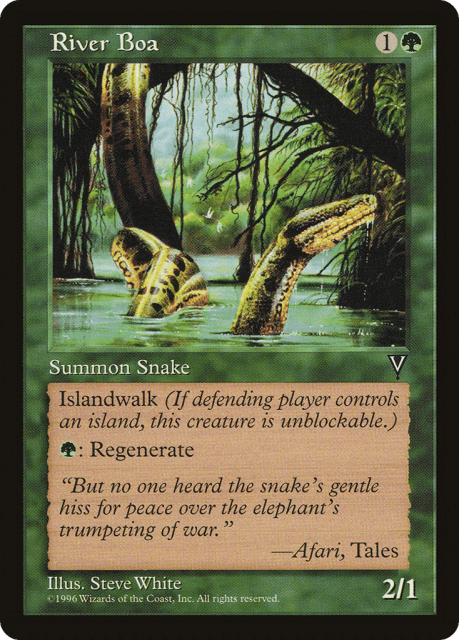 River Boa (118) — Visions