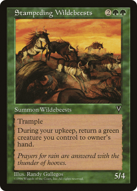 Stampeding Wildebeests (121) — Visions