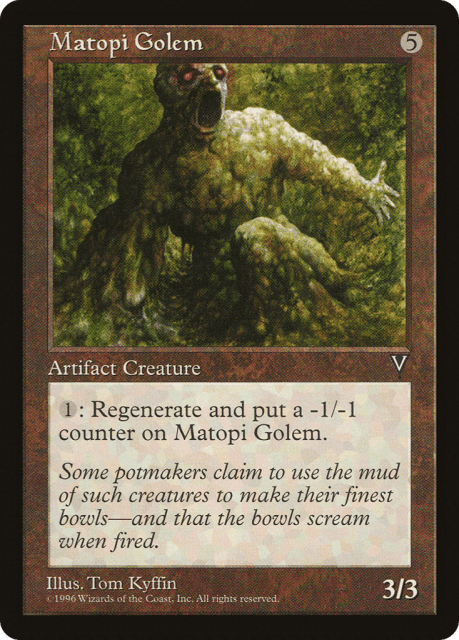 Matopi Golem (150) — Visions