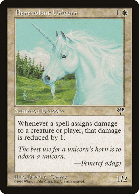 Benevolent Unicorn (4) — Mirage