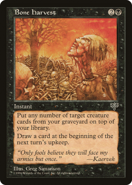 Bone Harvest (108) — Mirage