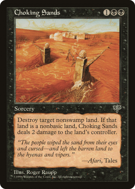 Choking Sands (113) — Mirage