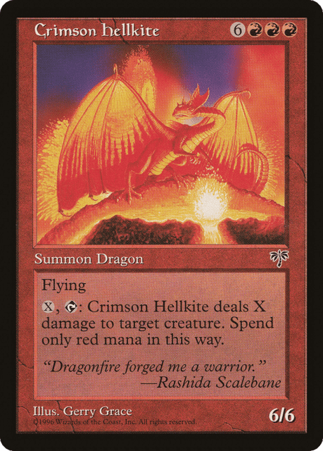 Crimson Hellkite (167) — Mirage