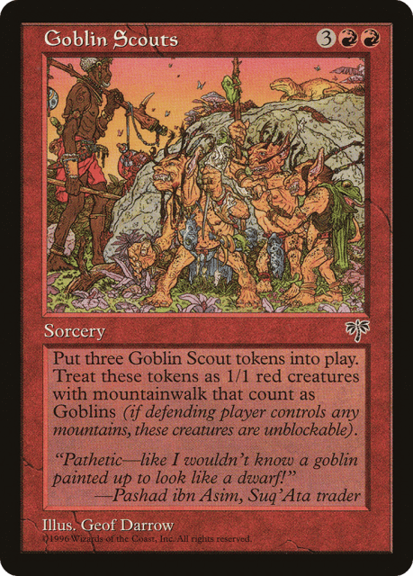 Goblin Scouts (178) — Mirage