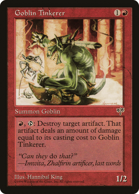 Goblin Tinkerer (180) — Mirage