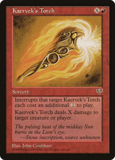 Kaervek's Torch (185) — Mirage