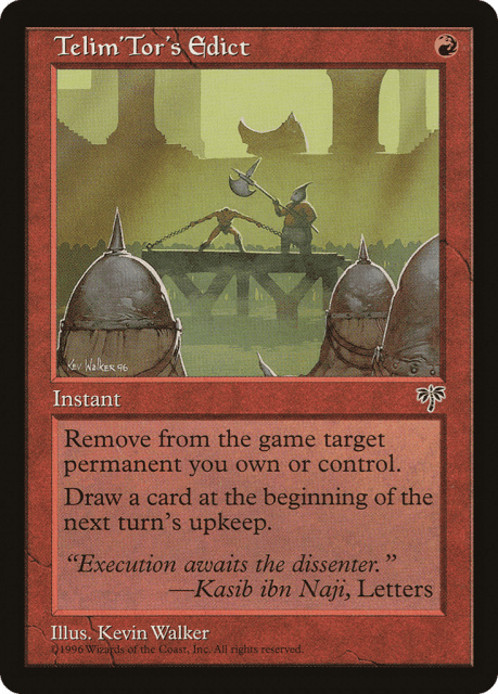 Telim'Tor's Edict (198) — Mirage