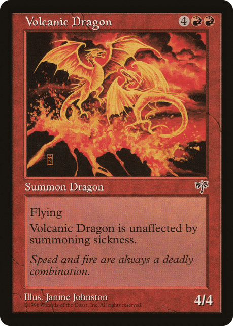 Volcanic Dragon (201) — Mirage