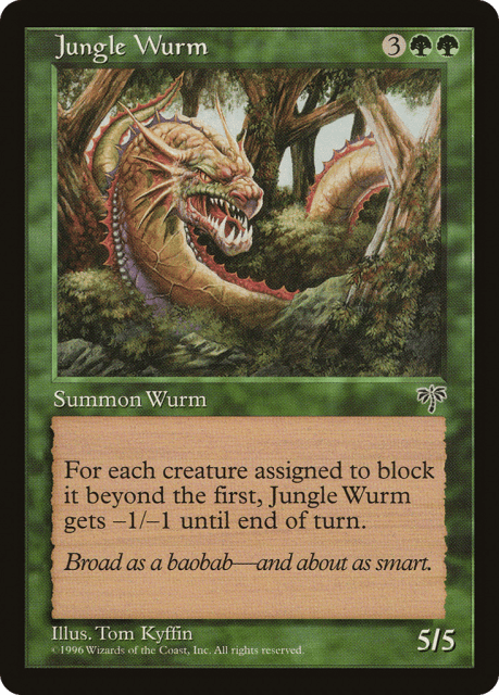 Jungle Wurm (224) — Mirage