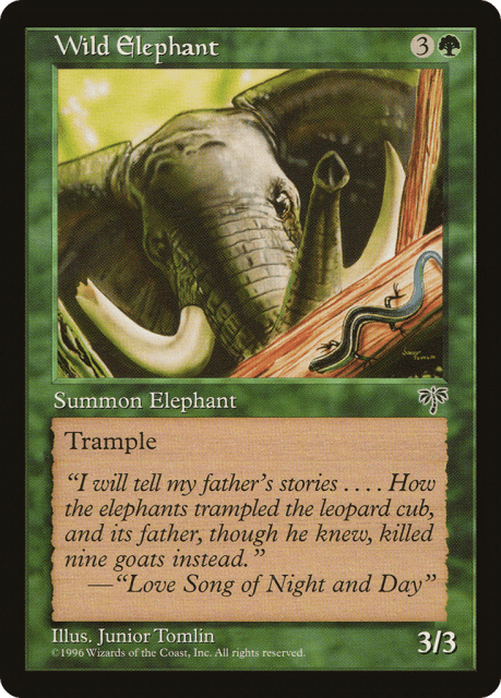 Wild Elephant (254) — Mirage