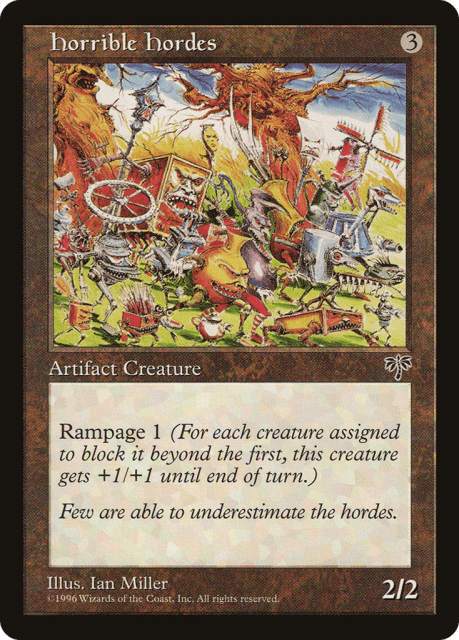 Horrible Hordes (304) — Mirage