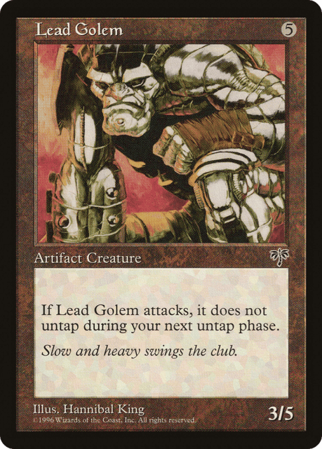 Lead Golem (306) — Mirage