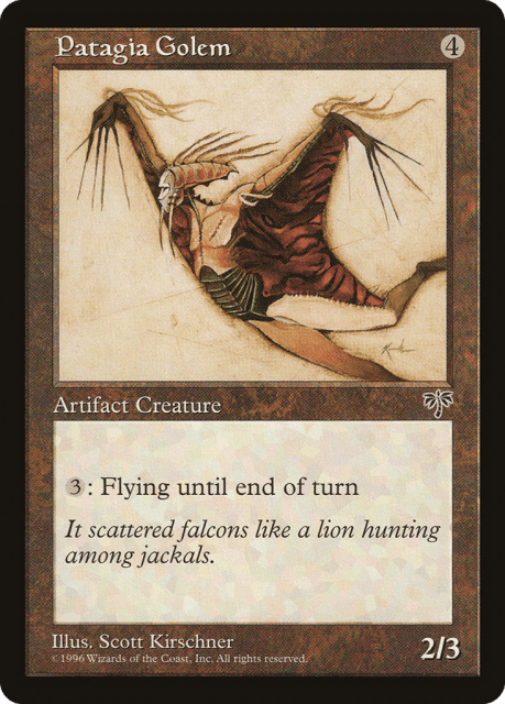 Patagia Golem (313) — Mirage