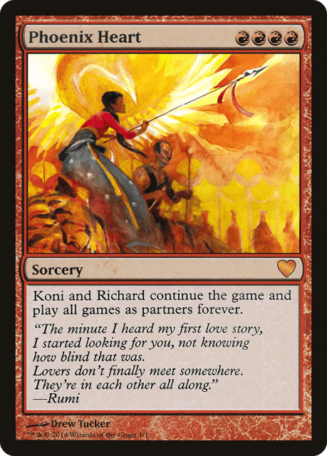 Phoenix Heart (7) — Celebration Cards