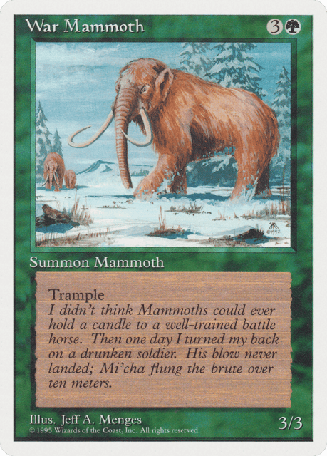 War Mammoth (44) — Rivals Quick Start Set