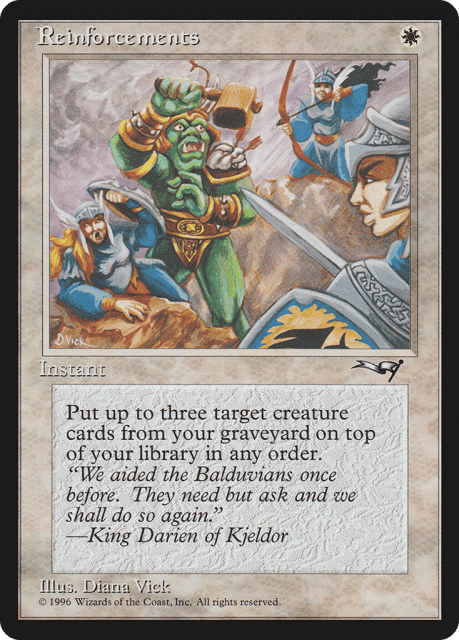 Reinforcements (12a) — Alliances